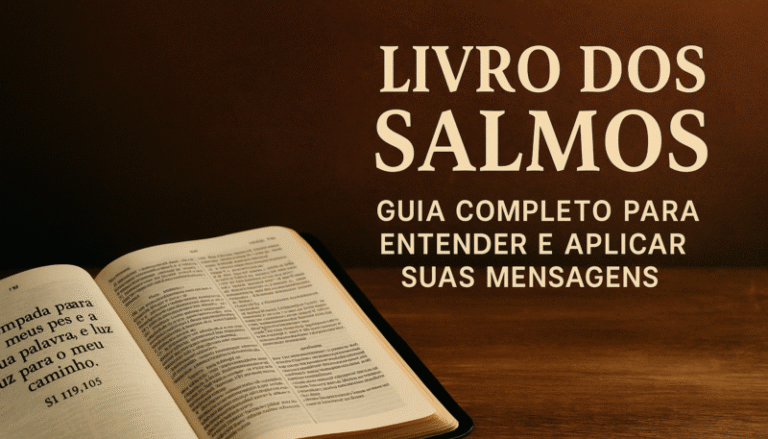 Livro dos Salmos Guia Completo para Entender e Aplicar Suas Mensagens